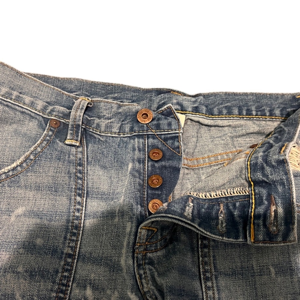 NSF Jean Shorts Bermuda Denim Size 25 - Picture 4 of 4